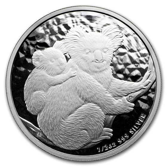 2008 Australia 1/2 oz Silver Koala BU 2008 Australia 1/2 oz Silver Koala BU